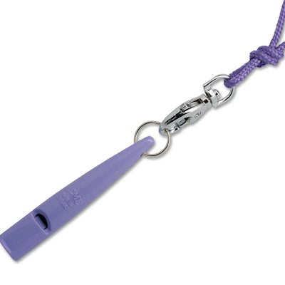 Hundepfeife Violet mit Pfeifenband