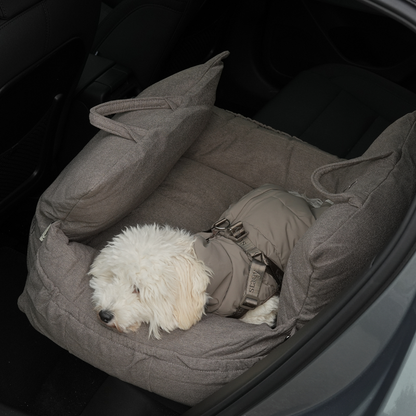 3-in-1 Hundeautositz und Reisebett Lara 2.0 Taupe