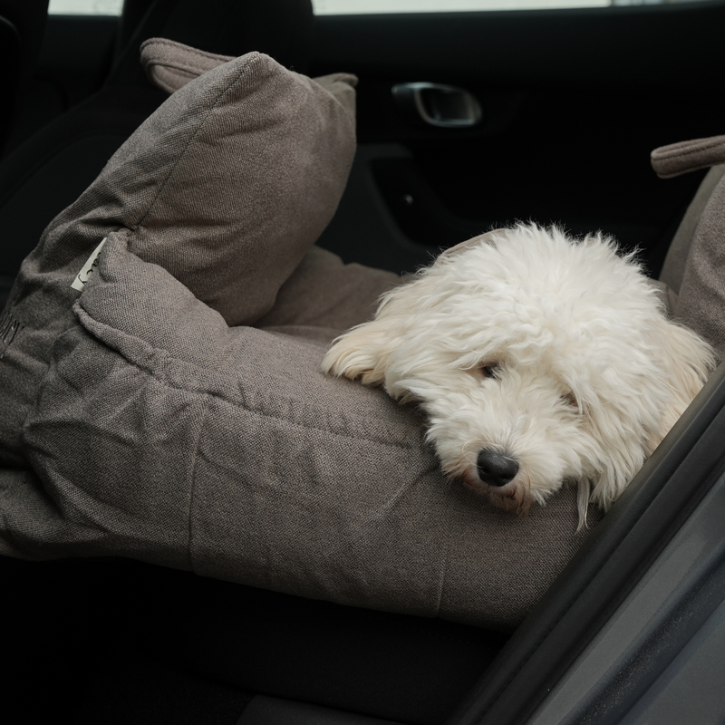 3-in-1 Hundeautositz und Reisebett Lara 2.0 Taupe
