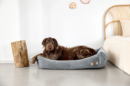 Hundebett Fred Kord Grau