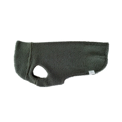 Hundepullover CosyShirt Stay Warm Teddy Moosgrün