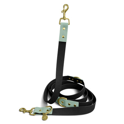Hundeleine Outdoor Flex Schwarz/Mint