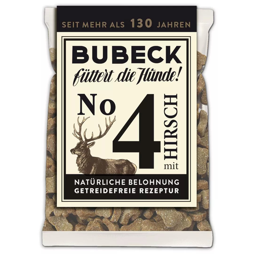 Hundekuchen No. 4 mit Hirsch getreidefrei 210g