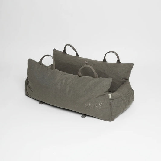 Hundeautositz Lara XXL Taupe