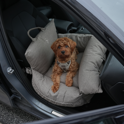 3-in-1 Hundeautositz und Reisebett Lara 2.0 Taupe