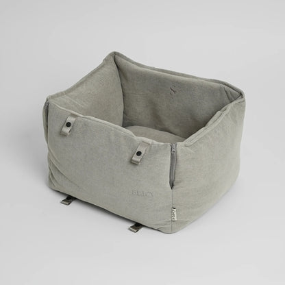 2-in-1 Hundeautositz und Reisebett Fenja Dune