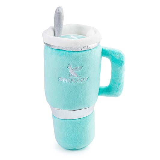 Hundespielzeug Snuggly Cup Teal