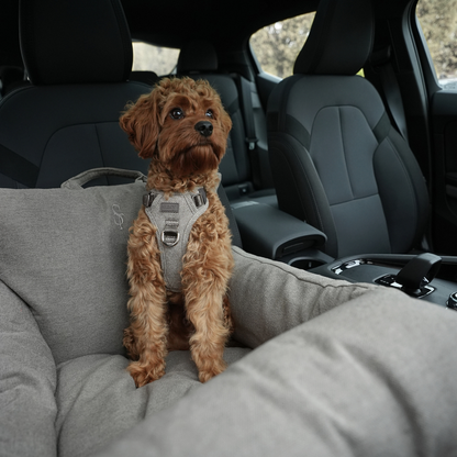 3-in-1 Hundeautositz und Reisebett Lara 2.0 Taupe