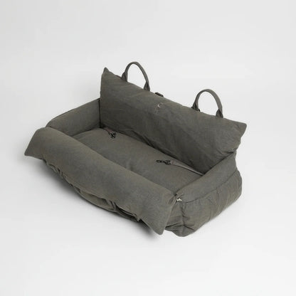 Hundeautositz Lara XXL Taupe