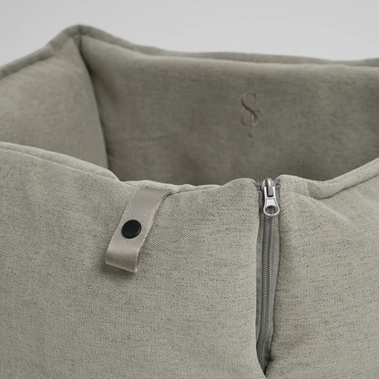 2-in-1 Hundeautositz und Reisebett Fenja Dune