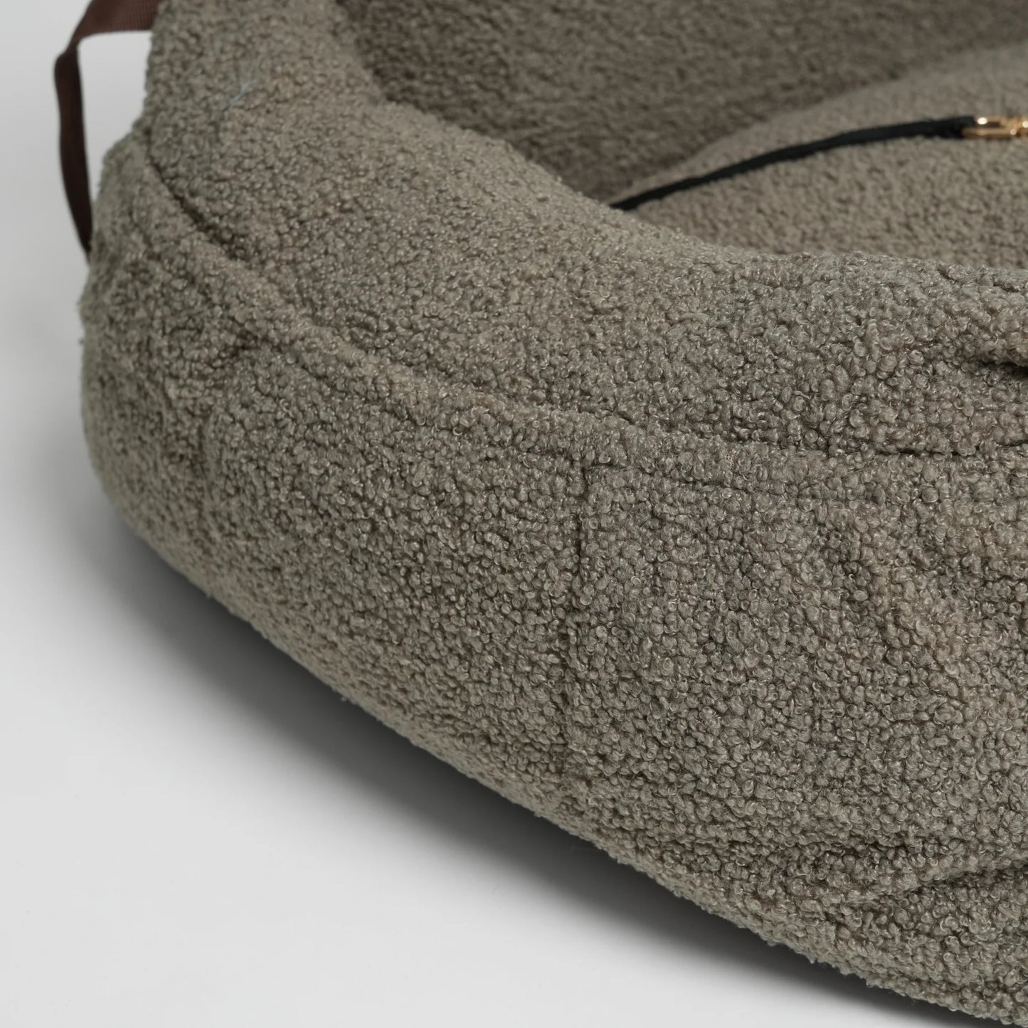 3-in-1 Hundeautositz und Reisebett Lara Teddy 2.0 Taupe