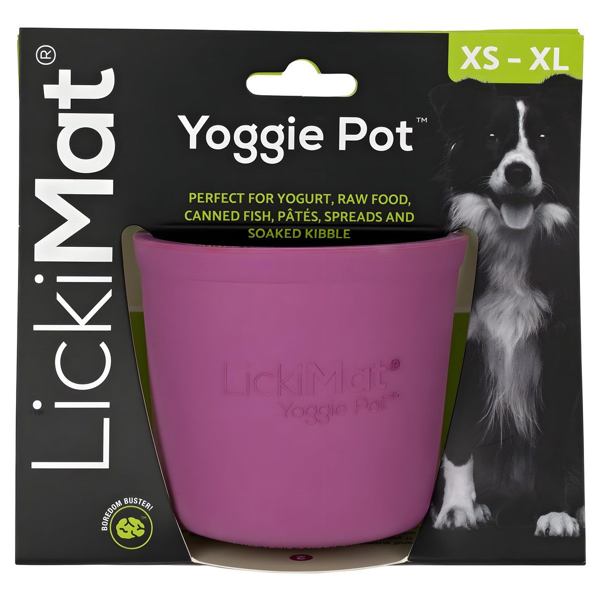 LickiMat Yoggie Pot Lila