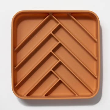 Schleckmatte Chevron Terracotta