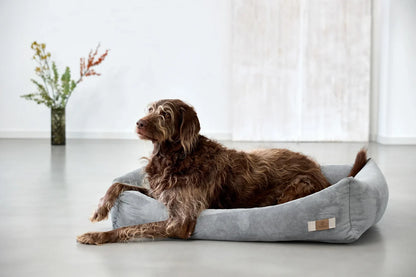 Hundebett Fred Kord Grau