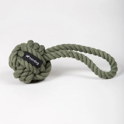 Hundespielzeug Tauball Olive