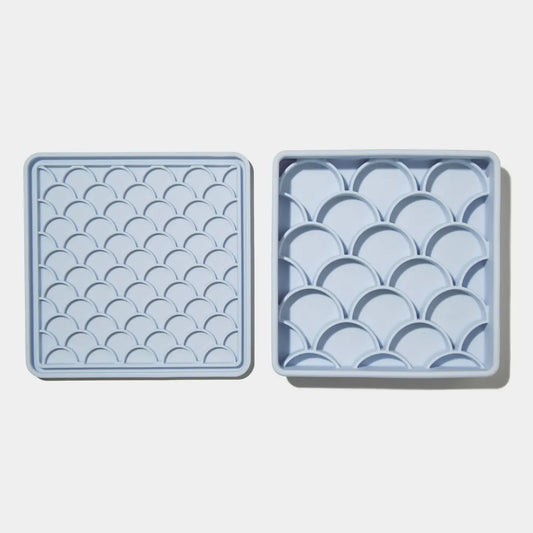 3-in-1 Slow Feeder Scales Himmelblau