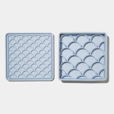 3-in-1 Slow Feeder Scales Himmelblau