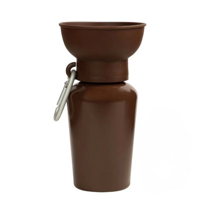 Reisetrinkflasche für Hunde Flip 590ml Brown