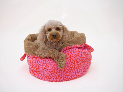Hundebett Studio Nest Pink Lava