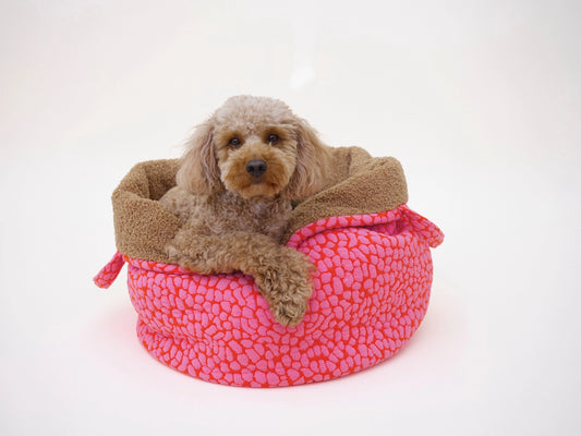 Hundebett Studio Nest Pink Lava