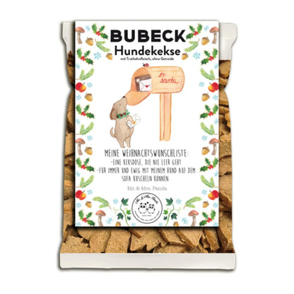 Weihnachtskekse Mr. & Mrs. Panda mit Truthahn