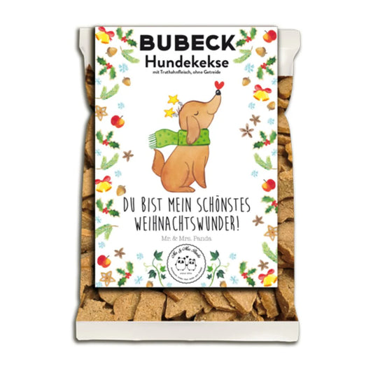 Weihnachtskekse Mr. & Mrs. Panda mit Truthahn