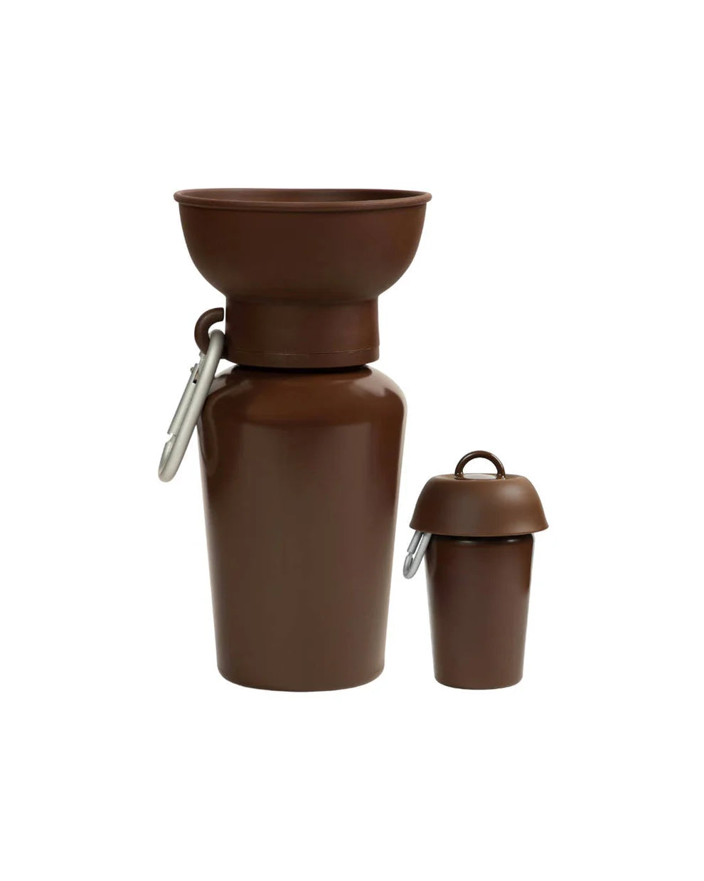 Reisetrinkflasche für Hunde Flip 590ml Brown
