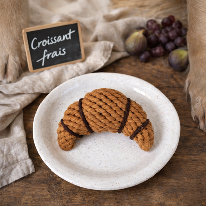 Hundespielzeug Chrissy Croissant