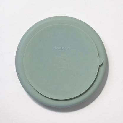 Schleckmatte Circulo Graugrün