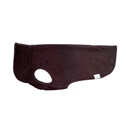 Hundepullover CosyShirt Stay Warm Fleece Dunkelbraun