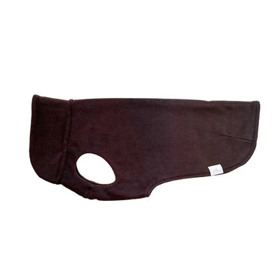 Hundepullover CosyShirt Stay Warm Fleece Dunkelbraun