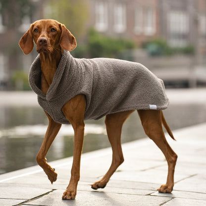 Hundepullover CosyShirt Stay Warm Teddy Taupe