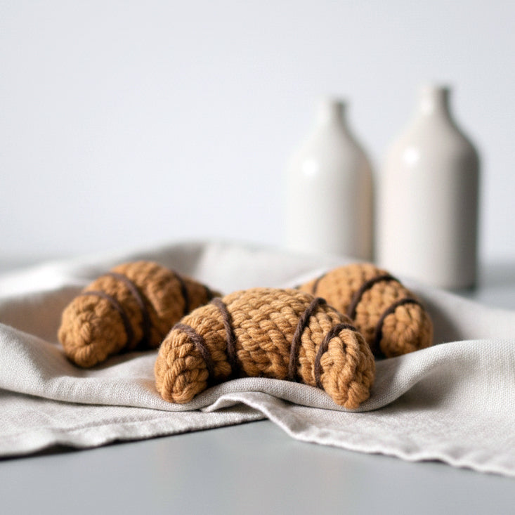 Hundespielzeug Chrissy Croissant