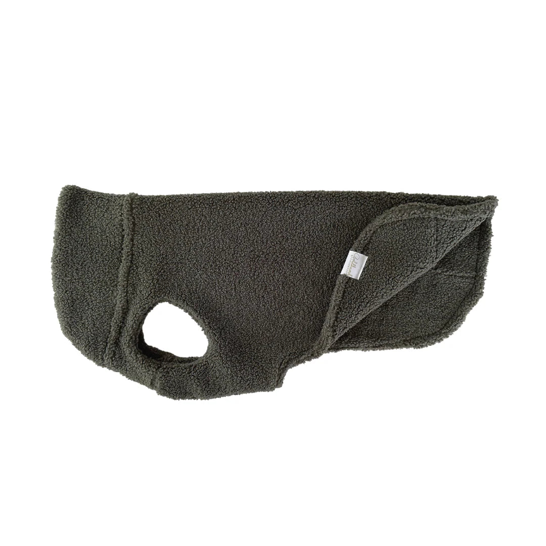 Hundepullover CosyShirt Stay Warm Teddy Moosgrün