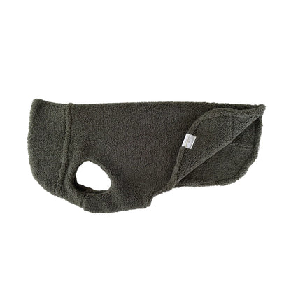 Hundepullover CosyShirt Stay Warm Teddy Moosgrün