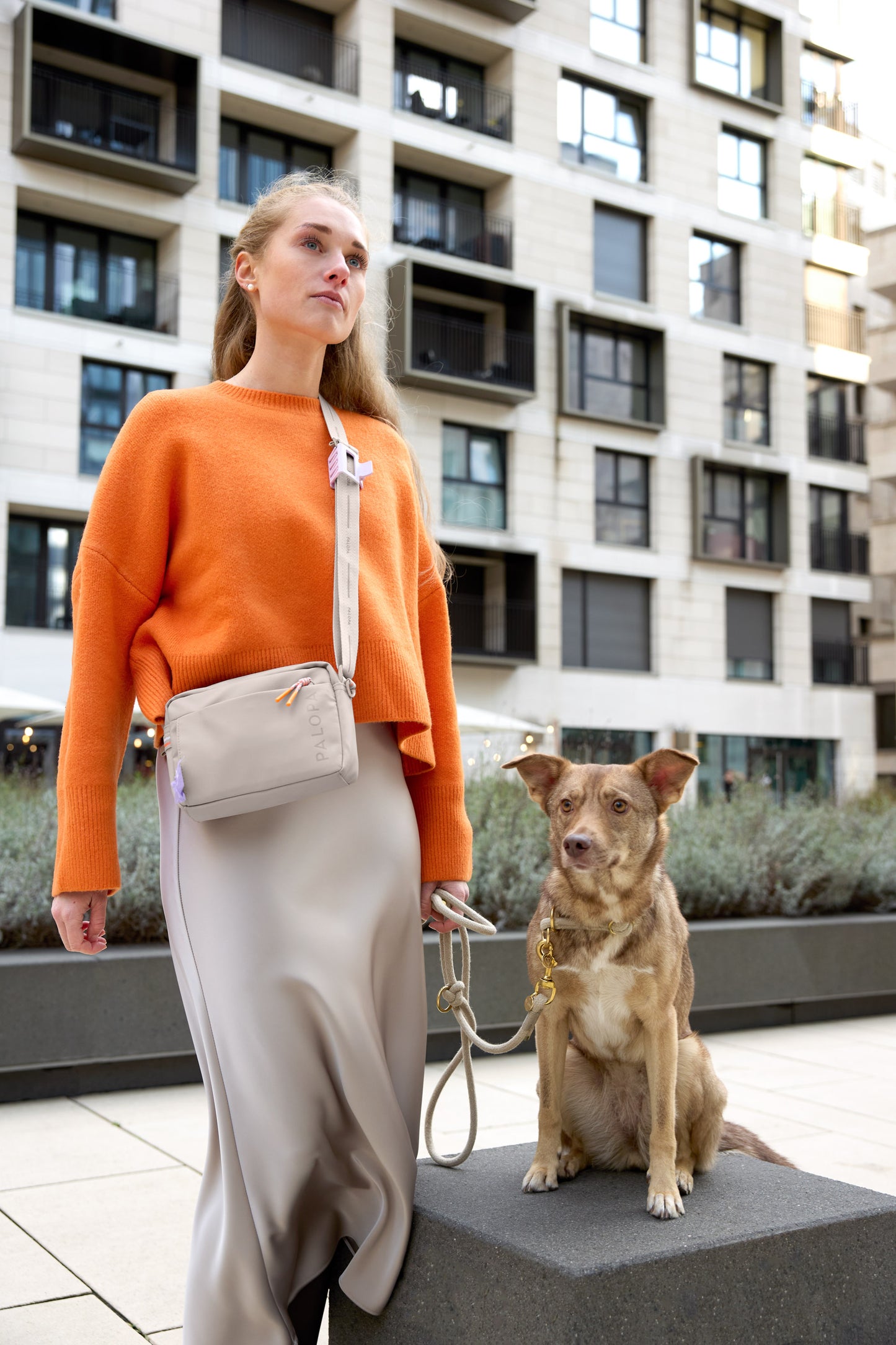 Leckerlitasche Noka Taupe