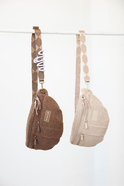 Leckerlitasche Emma Teddy-Fleece Braun Limited Edition
