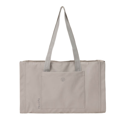 PALOPA Hundemattentasche Nobo Coated Taupe – Vorderansicht