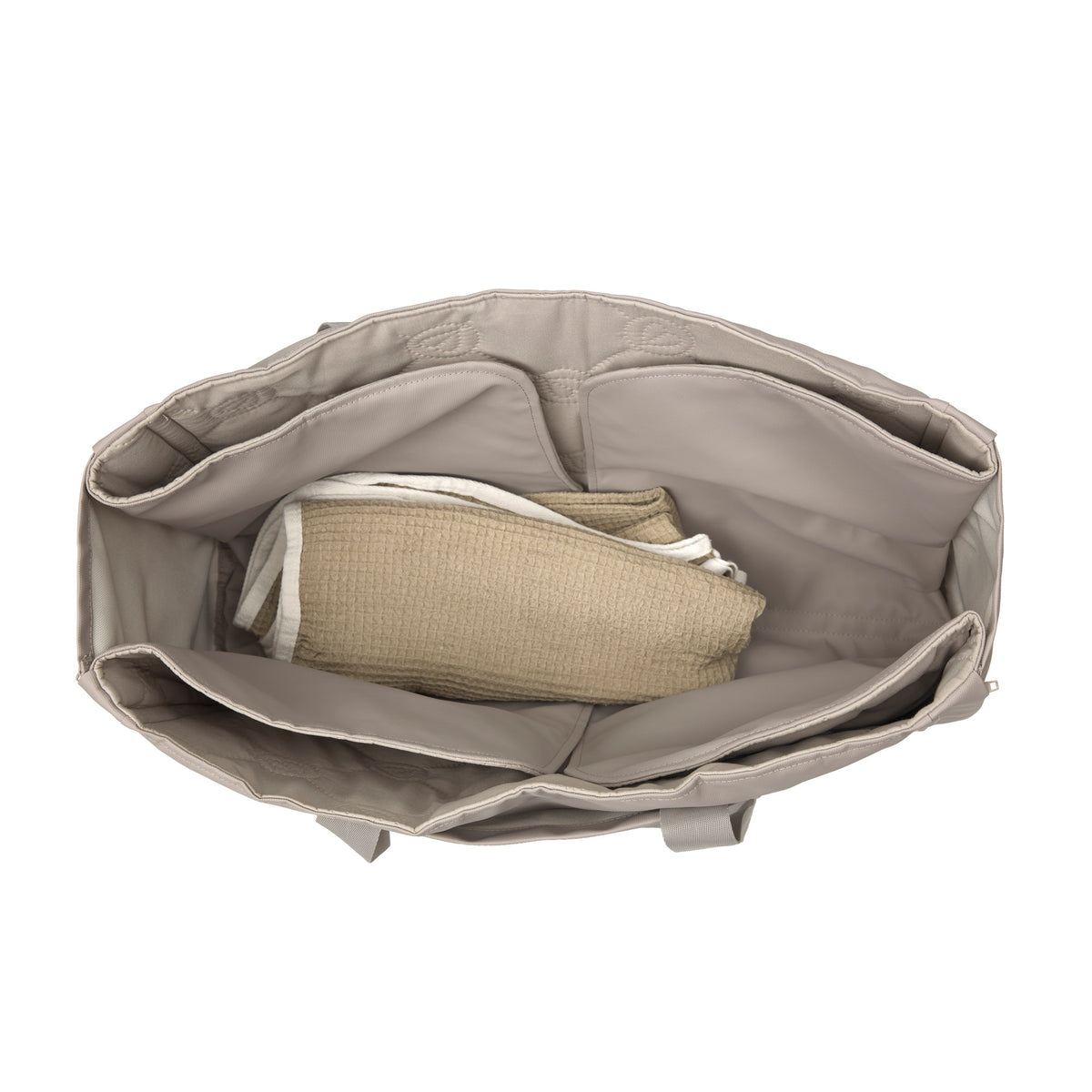 PALOPA Hundemattentasche Nobo Coated Taupe – Detailansicht