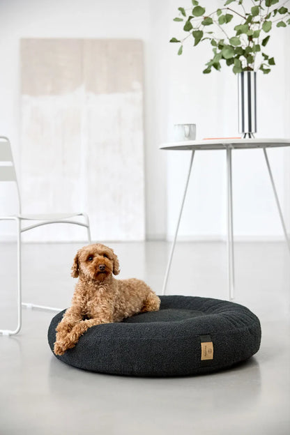 Hundebett Donut Fippa Schwarz