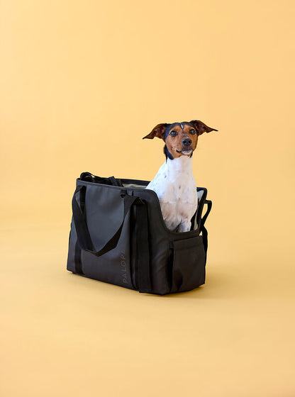 2-in-1 Hundetragetasche Weda Schwarz