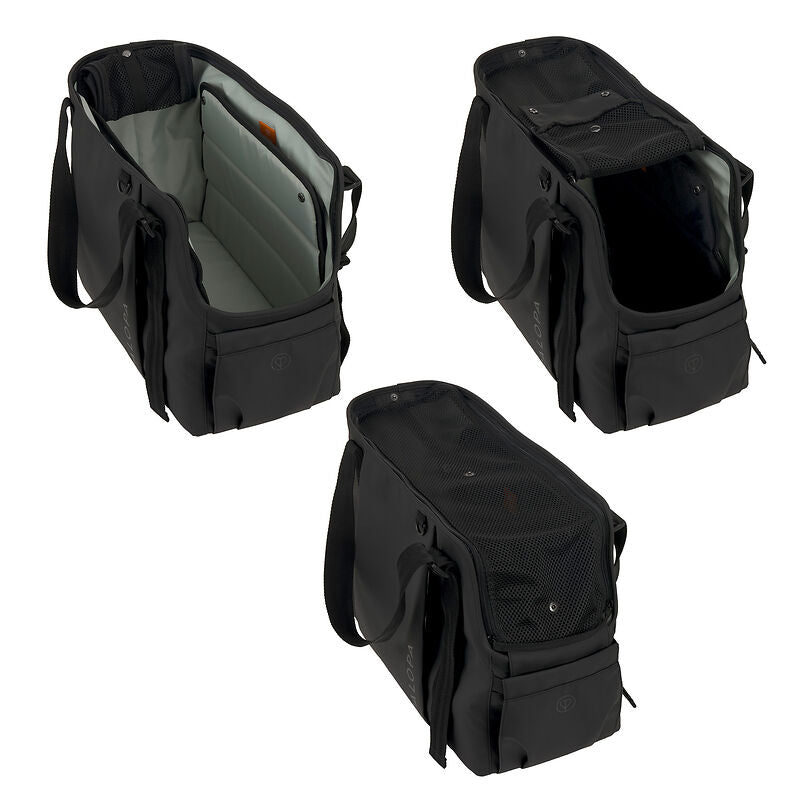 2-in-1 Hundetragetasche Weda Schwarz