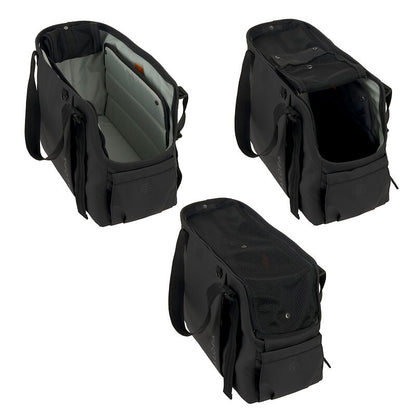 2-in-1 Hundetragetasche Weda Schwarz