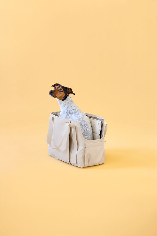 2-in-1 Hundetragetasche Weda Creme