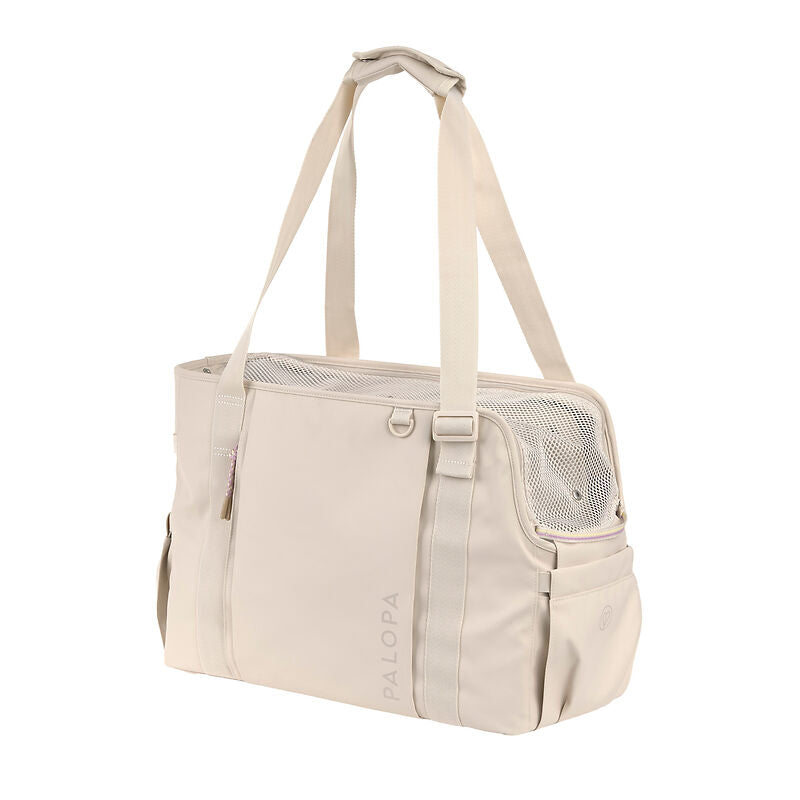 2-in-1 Hundetragetasche Weda Creme