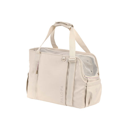 2-in-1 Hundetragetasche Weda Creme