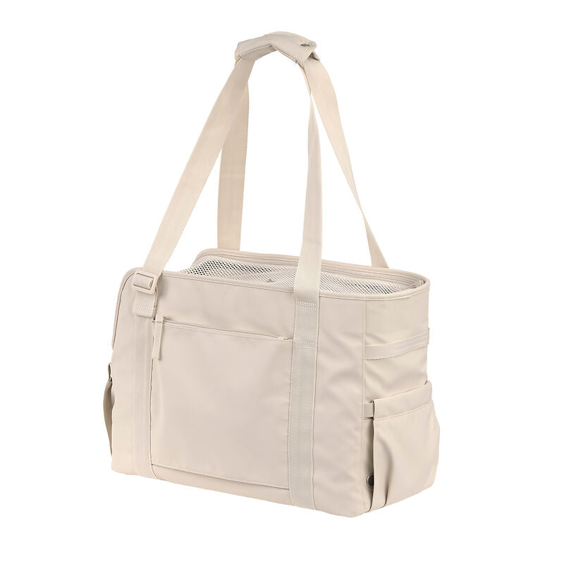 2-in-1 Hundetragetasche Weda Creme