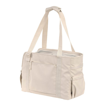 2-in-1 Hundetragetasche Weda Creme
