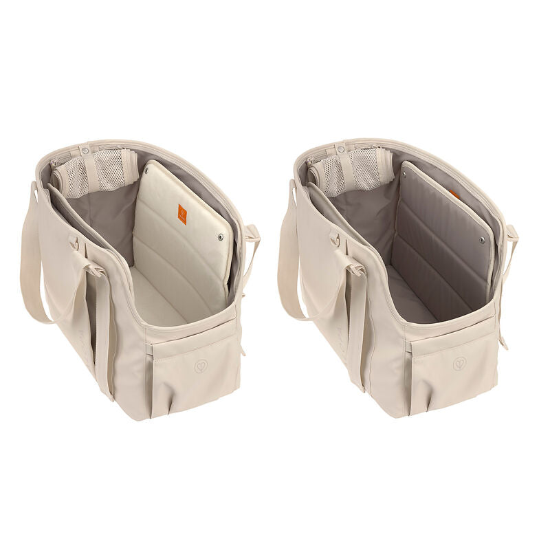 2-in-1 Hundetragetasche Weda Creme
