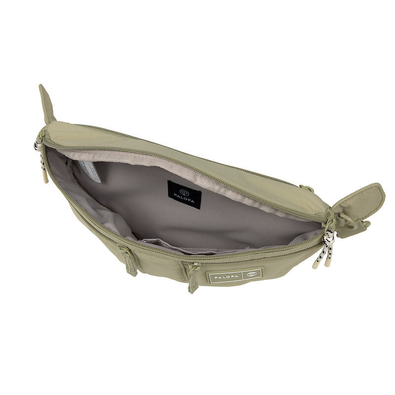 Leckerlitasche Emma Crinkled Pale Olive